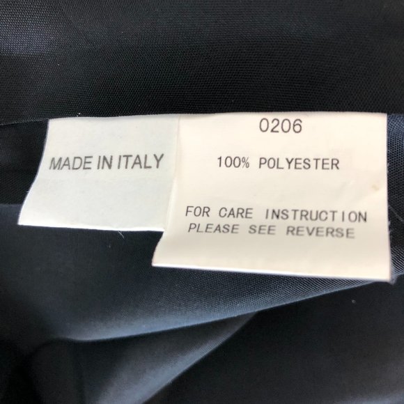 Perry Ellis Lined Black Blazer Size 40 - Picture 9 of 9